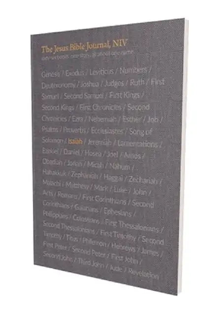 The Jesus Bible Journal, Isaiah, Niv, Paperback, Comfort Print by Passion