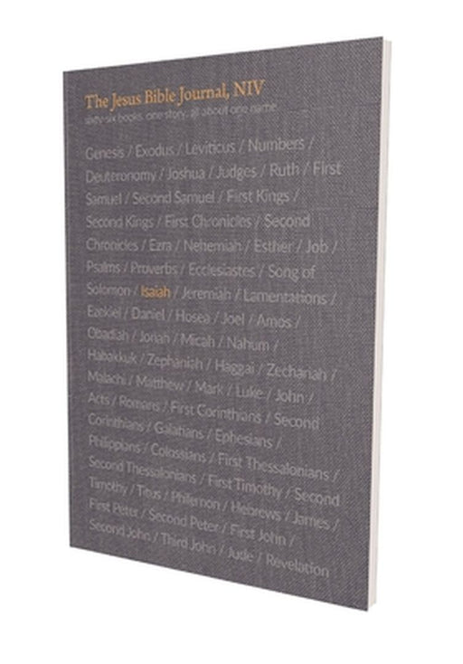 The Jesus Bible Journal, Isaiah, Niv, Paperback, Comfort Print by Passion