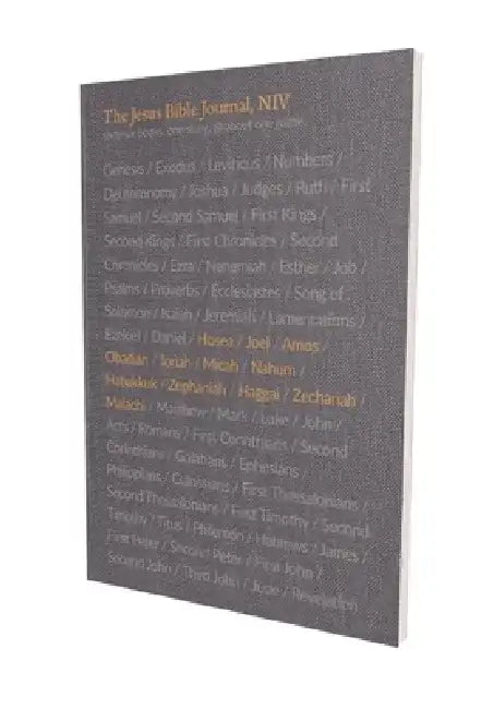The Jesus Bible Journal, Hosea - Malachi, Niv, Paperback, Comfort Print by Passion Publishing