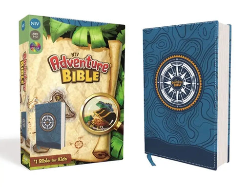 Niv, Adventure Bible, Leathersoft, Blue, Full Color by Lawrence O. Richards