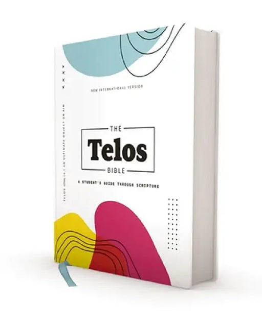 Niv, the Telos Bible, Hardcover, Comfort Print: A Student's Guide Through Scripture by Onehope