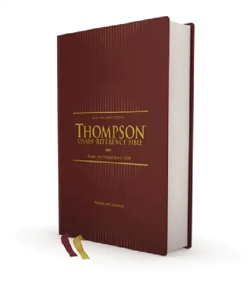 Nkjv, Thompson Chain-Reference Bible, Hardcover, Red Letter, Comfort Print by Frank Charles Thompson