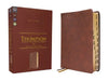 Nkjv, Thompson Chain-Reference Bible, Leathersoft, Brown, Red Letter, Thumb Indexed, Comfort Print by Frank Charles Thompson