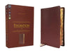 Nkjv, Thompson Chain-Reference Bible, Genuine Leather, Calfskin, Burgundy, Red Letter, Art Gilded Edges, Thumb Indexed, Comfort Print by Frank Charles Thompson