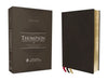 Nkjv, Thompson Chain-Reference Bible, Premium Goatskin Leather, Black, Premier Collection, Black Letter, Art Gilded Edges, Comfort Print by Frank Charles Thompson