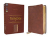 Nkjv, Thompson Chain-Reference Bible, Leathersoft, Brown, Red Letter, Comfort Print by Frank Charles Thompson