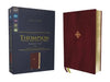 Niv, Thompson Chain-Reference Bible, Handy Size, Leathersoft, Burgundy, Red Letter, Comfort Print by Frank Charles Thompson