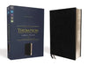 Niv, Thompson Chain-Reference Bible, Large Print, Bonded Leather, Black, Red Letter, Comfort Print by Frank Charles Thompson