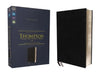 Niv, Thompson Chain-Reference Bible, European Bonded Leather, Black, Red Letter, Comfort Print by Frank Charles Thompson