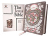 The Jesus Bible Artist Edition, Niv, Leathersoft, Gray Floral, Comfort Print by Passion