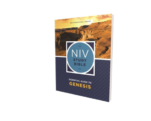 NIV Study Bible Essential Guide to Genesis, Paperback, Red Letter, Comfort Print by Kenneth L. Barker