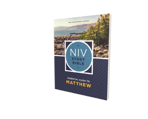 NIV Study Bible Essential Guide to Matthew, Paperback, Red Letter, Comfort Print by Kenneth L. Barker