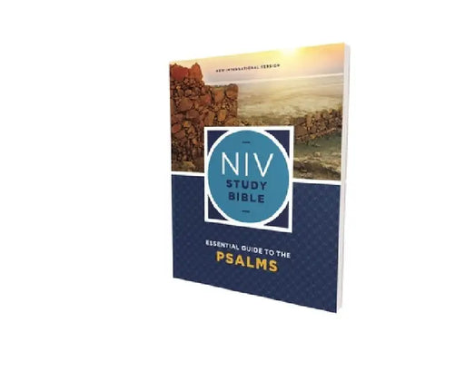 NIV Study Bible Essential Guide to the Psalms, Paperback, Red Letter, Comfort Print by Kenneth L. Barker