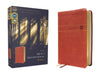 Niv, Men's Devotional Bible, Leathersoft, Brown, Comfort Print by Zondervan