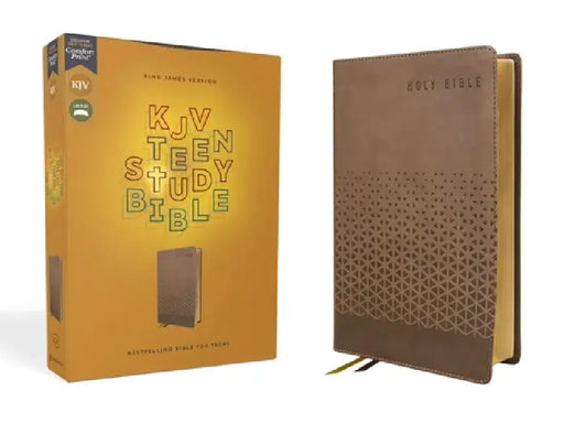 Kjv, Teen Study Bible, Leathersoft, Brown, Comfort Print by Lawrence O. Richards