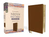 Nrsvue, Holy Bible with Apocrypha, Leathersoft, Brown, Comfort Print by Zondervan