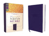 Nrsvue, Gift Bible, Leathersoft, Blue, Comfort Print by Zondervan