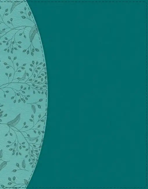 Niv, Beautiful Word Bible, Updated Edition, Peel/Stick Bible Tabs, Leathersoft, Teal, Red Letter, Comfort Print: 600+ Full-Color Illustrated Verses by Zondervan