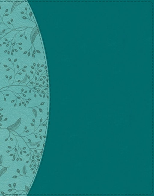 Niv, Beautiful Word Bible, Updated Edition, Peel/Stick Bible Tabs, Leathersoft, Teal, Red Letter, Comfort Print: 600+ Full-Color Illustrated Verses by Zondervan