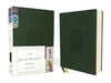 Niv, Journal the Word Bible, Leathersoft, Green, Red Letter, Comfort Print: Reflect, Take Notes, or Create Art Next to Your Favorite Verses