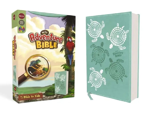 Nkjv, Adventure Bible, Leathersoft, Teal, Full Color by Lawrence O. Richards