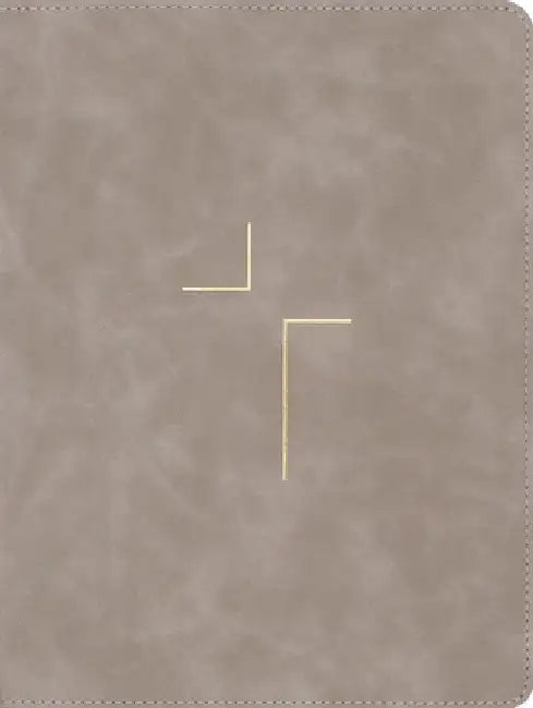 The Jesus Bible, NIV Edition, Leathersoft, Stone, Comfort Print by Passion Publishing