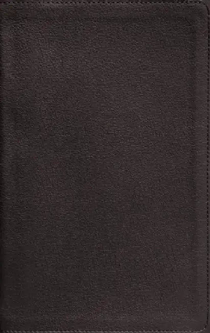 Nasb, Personal Size Bible, Large Print, Genuine Leather, Calfskin, Black, Red Letter, 1995 Text, Thumb Indexed, Comfort Print by Zondervan