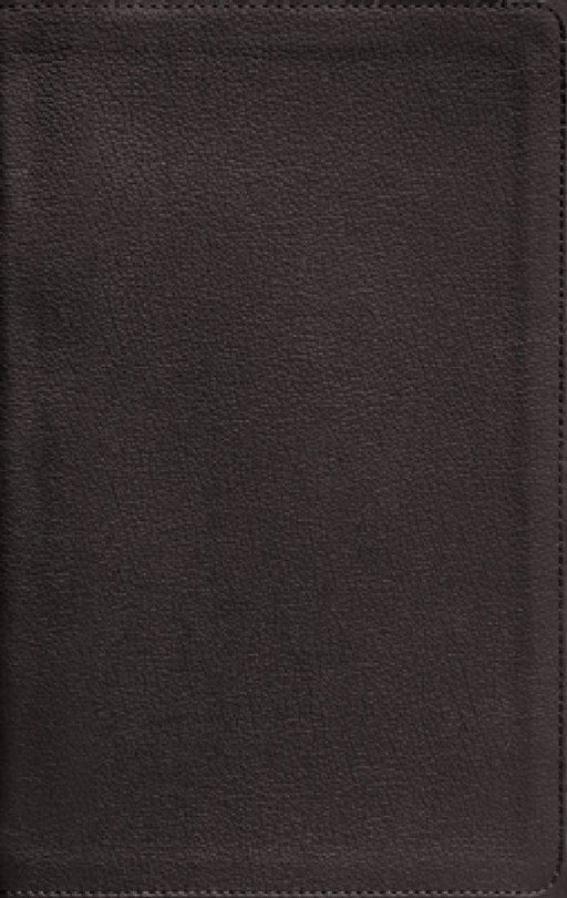 Nasb, Personal Size Bible, Large Print, Genuine Leather, Calfskin, Black, Red Letter, 1995 Text, Thumb Indexed, Comfort Print by Zondervan