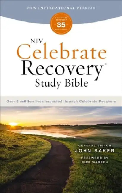 Niv, Celebrate Recovery Study Bible (35th Anniversary Edition), Paperback, Comfort Print by John Baker