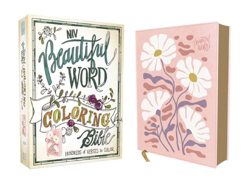 Niv, Beautiful Word Coloring Bible, Leathersoft, Pink: Hundreds of Verses to Color by Zondervan
