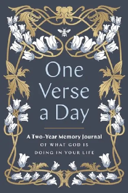 One Verse a Day (Prayer Journal): A Two-Year Memory Book of What God Is Doing in Your Life by Zondervan