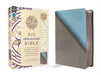 NIV Application Bible, Leathersoft, Teal/Grey, Red Letter, Comfort Print: Bringing the Ancient Message of the Bible Into Your World by Zondervan