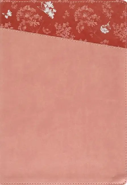 Niv, Thinline Bible, Large Print, Leathersoft, Pink, Red Letter, Thumb Indexed, Comfort Print by Zondervan