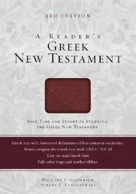 Reader's Greek New Testament-FL by Richard J. Goodrich