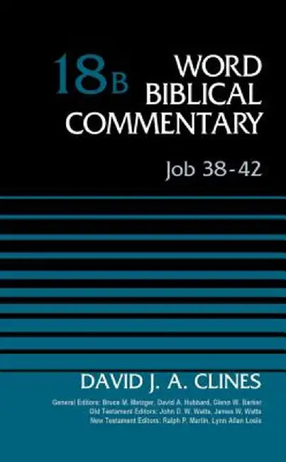 Job 38-42, Volume 18b by David J. a. Clines