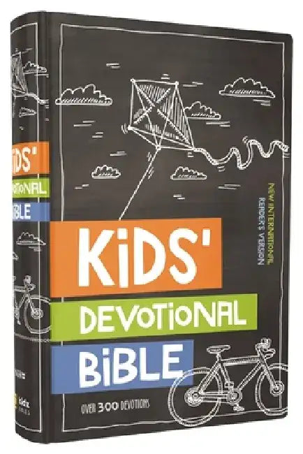 Nirv, Kids' Devotional Bible, Hardcover: Over 300 Devotions by Zondervan
