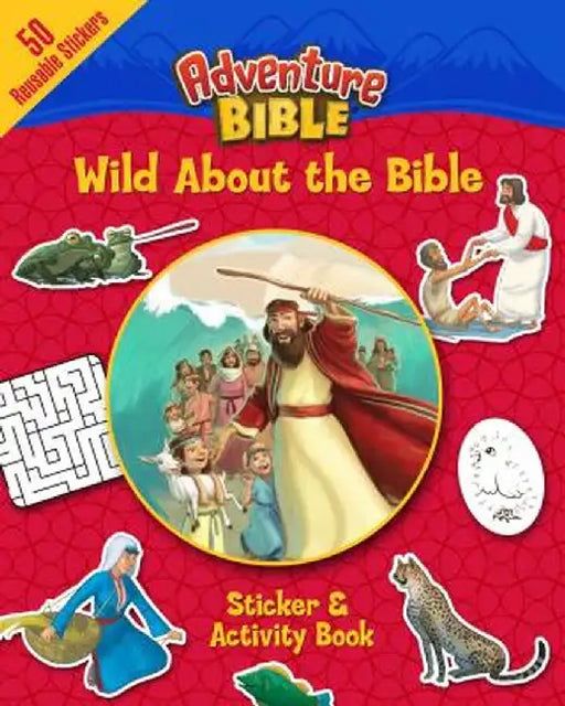 Wild about the Bible Sticker and Activity Book by David Miles