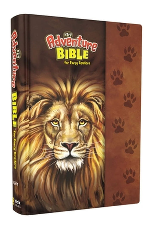 NIRV Adventure Bible for Early Readers, Hardcover, Full Color Interior, Lion by Lawrence O. Richards