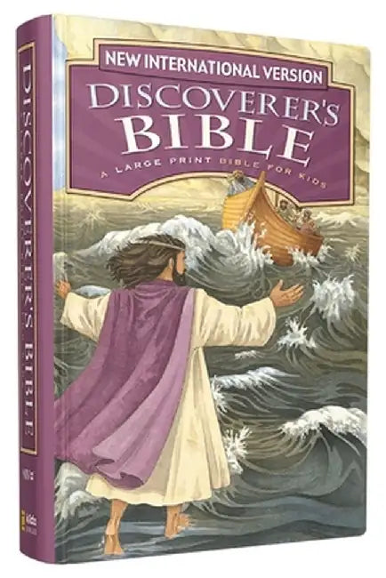 NIV Discoverer's Bible, Large Print, Hardcover by Zondervan