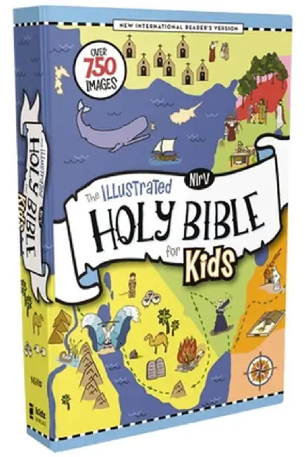 Nirv, the Illustrated Holy Bible for Kids, Hardcover, Full Color, Comfort Print: Over 750 Images