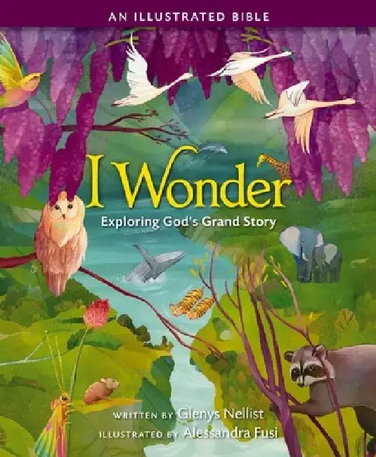 I Wonder: Exploring God's Grand Story: An Illustrated Bible by Glenys Nellist