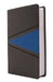 Niv, Boys Bible, Leathersoft, Gray/Blue, Comfort Print by Zondervan