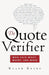 The Quote Verifier: Who Said What, Where, and When by Ralph Keyes