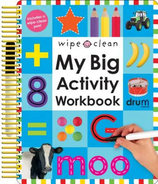 My Big Activity Work Book [With 2 Wipe-Clean Pens] by Roger Priddy