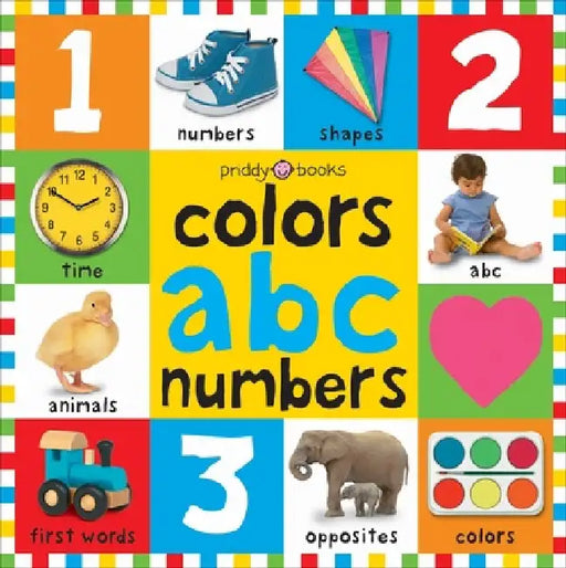 Bright Baby Colors, ABC, Numbers by Roger Priddy