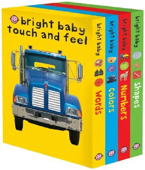 Bright Baby Touch and Feel: Words/Colors/Numbers/Shapes by Roger Priddy
