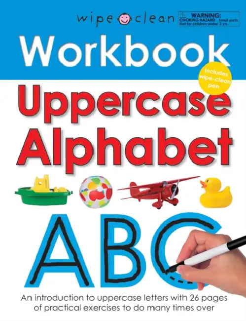 Wipe Clean Workbook Uppercase Alphabet by Roger Priddy