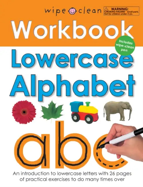 Wipe Clean Workbook Lowercase Alpha by Roger Priddy