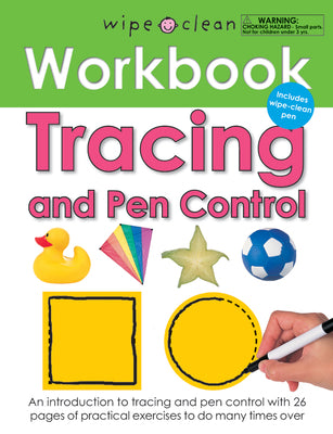 Tracing and Pen Control [With Wipe Clean Pen] by Roger Priddy