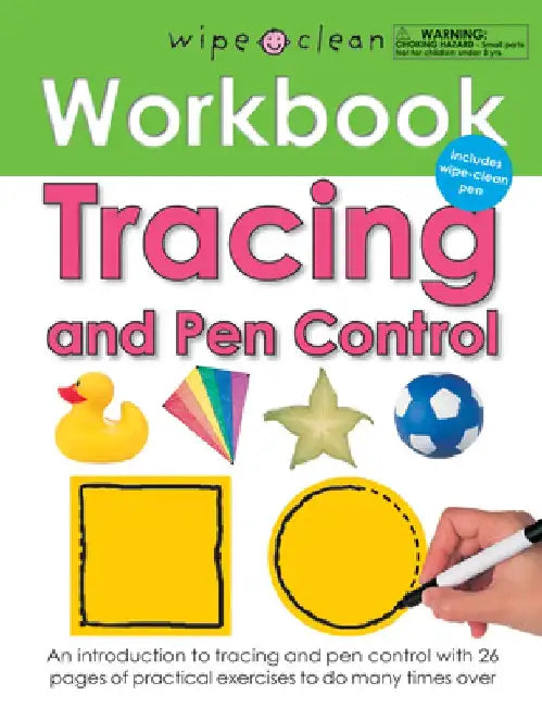Tracing and Pen Control [With Wipe Clean Pen] by Roger Priddy